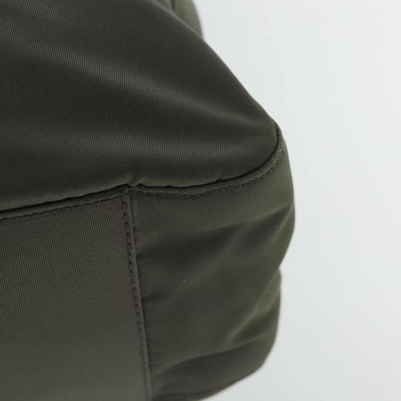 PRADA Tote Bag Nylon Khaki Auth bs19095 - Picture 9 of 16